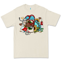 Bone Christmas sunflower gemstone nurse Premium Tee - JahusDesignShop