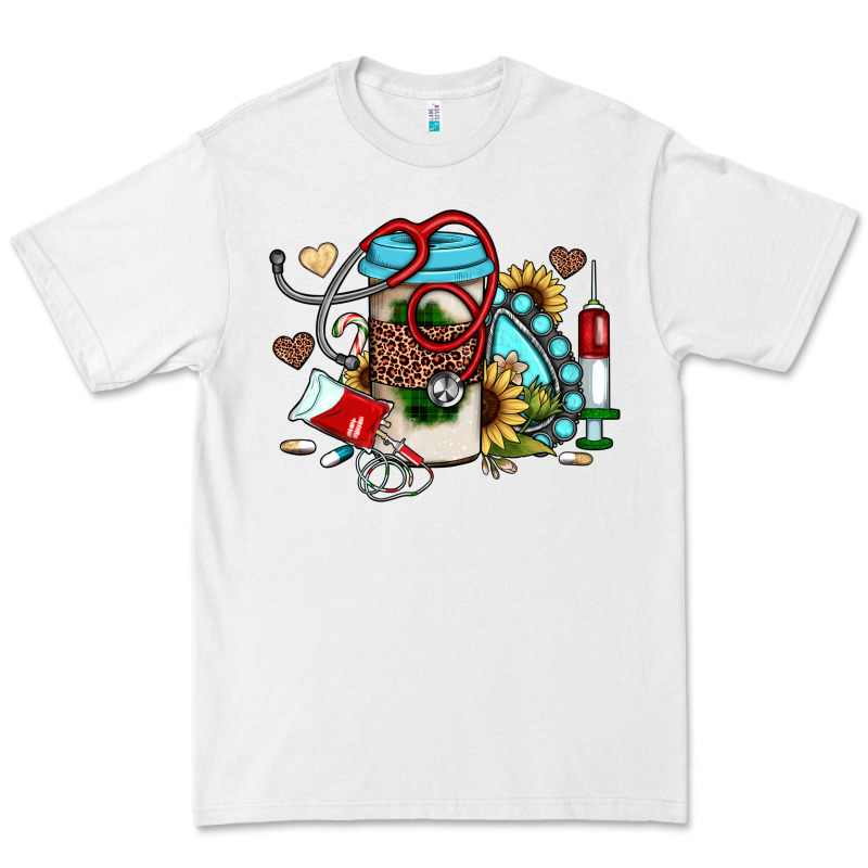 Christmas Sunflower Gemstone Nurse Premium Tee by JahusDesignShop | Teevron