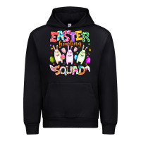 Black Easter Hunting Squad Urban Hoodie - CowhideDigitalArt