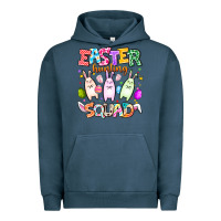 Pigment Midnight Navy Easter Hunting Squad Urban Hoodie - CowhideDigitalArt