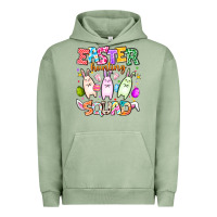 Pigment Oil Green Easter Hunting Squad Urban Hoodie - CowhideDigitalArt