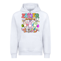 White Easter Hunting Squad Urban Hoodie - CowhideDigitalArt