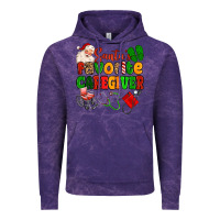 Cloud Purple santas favorite caregiver Vintage Hoodie - MaliasSmallBusiness
