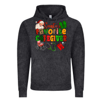 Vintage Black santas favorite caregiver Vintage Hoodie - MaliasSmallBusiness
