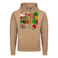 Vintage Coffee santas favorite caregiver Vintage Hoodie - MaliasSmallBusiness