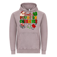 Vintage Zinc santas favorite caregiver Vintage Hoodie - MaliasSmallBusiness