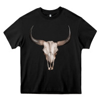 Black bullskull Heavy Core Tee - Artiststas