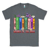 Charcoal Heather women of the bible Classic Tee - MaliasSmallBusiness