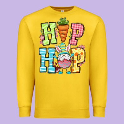 Easter Hip Hop Gnome Premium Sweatshirt Designed By Oliviacreatesart