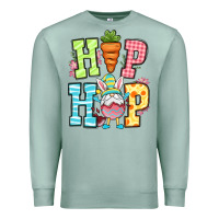 Seafoam Easter hip hop gnome Premium Sweatshirt - OliviaCreatesArt