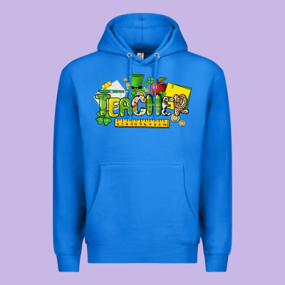 Teacher St. Patrick's Day Premium Hoodie Designed By Howdyjamesfarm