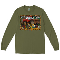 Merry Christmas Tractor Long Sleeve Tee | Teevron