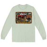Matcha Merry Christmas Tractor Long Sleeve Tee - RanaPortraitStore