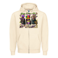 Sandshell parading with my gnomies Zipper Hoodie - CowGirlArtShop