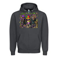 Smoke parading with my gnomies Zipper Hoodie - CowGirlArtShop
