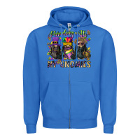 True Royal parading with my gnomies Zipper Hoodie - CowGirlArtShop
