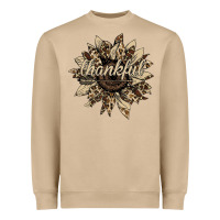 Mushroom Thankful Sunflower Heavyweight Sweatshirt - Bettercallsaul