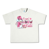 Pistachio i am snow cute pink bbs Urban Heavy Tee - BundleAndBundleShop