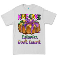 Dove Grey mardi gras king cage calories don't count Premium Tee - BarkalooDesign
