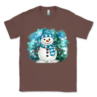 Chestnut winter snowman Classic Tee - MaliasSmallBusiness