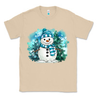 Mushroom winter snowman Classic Tee - MaliasSmallBusiness