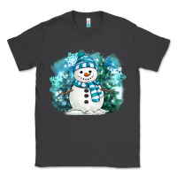 Smoke winter snowman Classic Tee - MaliasSmallBusiness