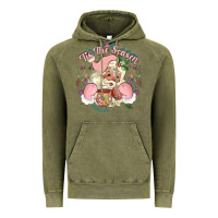 Vintage Olive mexican christmas Vintage Hoodie - MaliasSmallBusiness