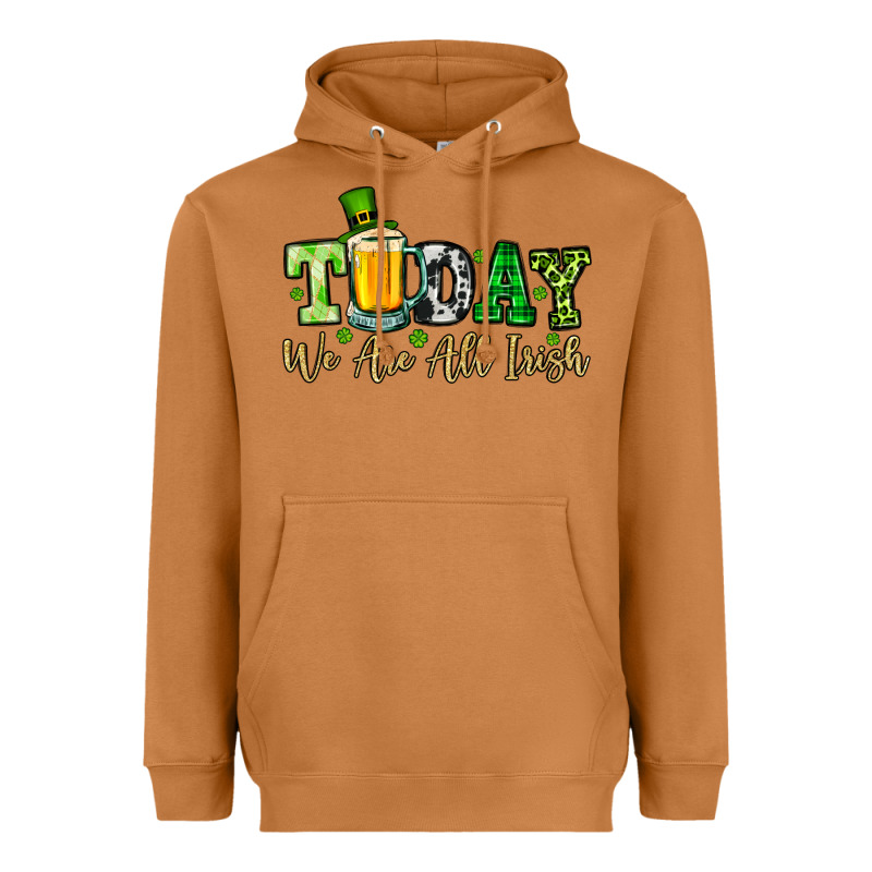 Today We Are All Irish Heavyweight Hoodie by OliviaCreatesArt | Teevron