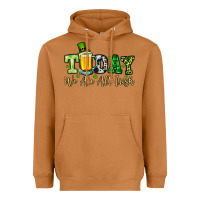 Meerkat Today we are all Irish Heavyweight Hoodie - OliviaCreatesArt