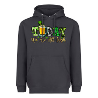 Smoke Today we are all Irish Heavyweight Hoodie - OliviaCreatesArt
