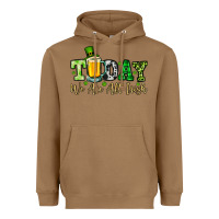 Toasted Coconut Today we are all Irish Heavyweight Hoodie - OliviaCreatesArt