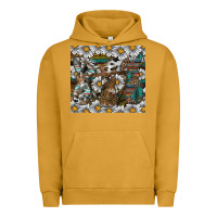 Pigment Peanut Butter Easter Urban Hoodie - CowhideDigitalArt