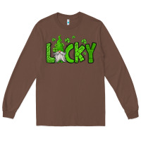 Chestnut lucky gnome st patricks day Long Sleeve Tee - Jasminsmagicworld