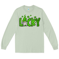Matcha lucky gnome st patricks day Long Sleeve Tee - Jasminsmagicworld
