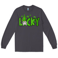 Smoke lucky gnome st patricks day Long Sleeve Tee - Jasminsmagicworld