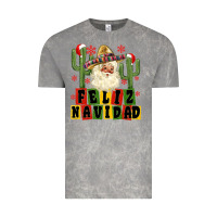 Cloud Rock feliz navidad mexican santa Vintage Tee - MaliasSmallBusiness