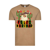 Vintage Coffee feliz navidad mexican santa Vintage Tee - MaliasSmallBusiness