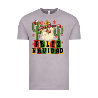 Vintage Zinc feliz navidad mexican santa Vintage Tee - MaliasSmallBusiness