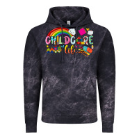 Cloud Black childcare life Vintage Hoodie - NancyCooperArtShop