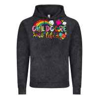 Vintage Black childcare life Vintage Hoodie - NancyCooperArtShop