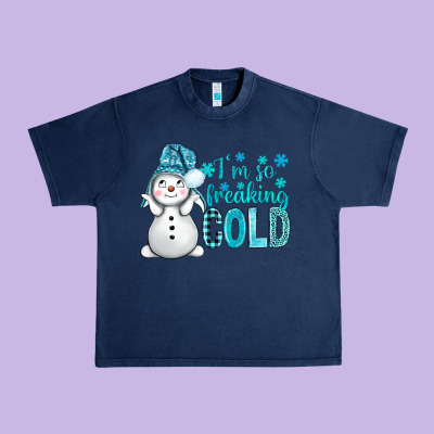 I'm So Freaking Cold Bbs Urban Heavy Tee Designed By Bundleandbundleshop