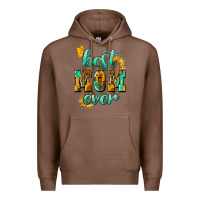 Chestnut Best Mom ever mother's day Premium Hoodie - HowdyJamesFarm