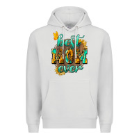 Dove Grey Best Mom ever mother's day Premium Hoodie - HowdyJamesFarm