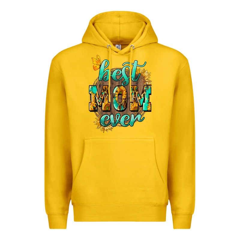Best Mom Ever Mother's Day Premium Hoodie by HowdyJamesFarm | Teevron