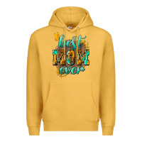 Mustard Best Mom ever mother's day Premium Hoodie - HowdyJamesFarm