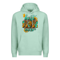 Seafoam Best Mom ever mother's day Premium Hoodie - HowdyJamesFarm