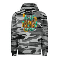 Slate Camo Best Mom ever mother's day Premium Hoodie - HowdyJamesFarm