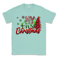 Seafoam my first christmas Classic Tee - SublimationCraftShop