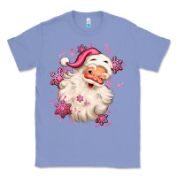 Colony Blue pink christmas santa claus Classic Tee - MaliasSmallBusiness