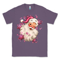 Lavender pink christmas santa claus Classic Tee - MaliasSmallBusiness